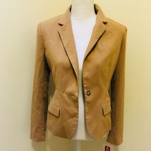 NWT Classic tan blazer